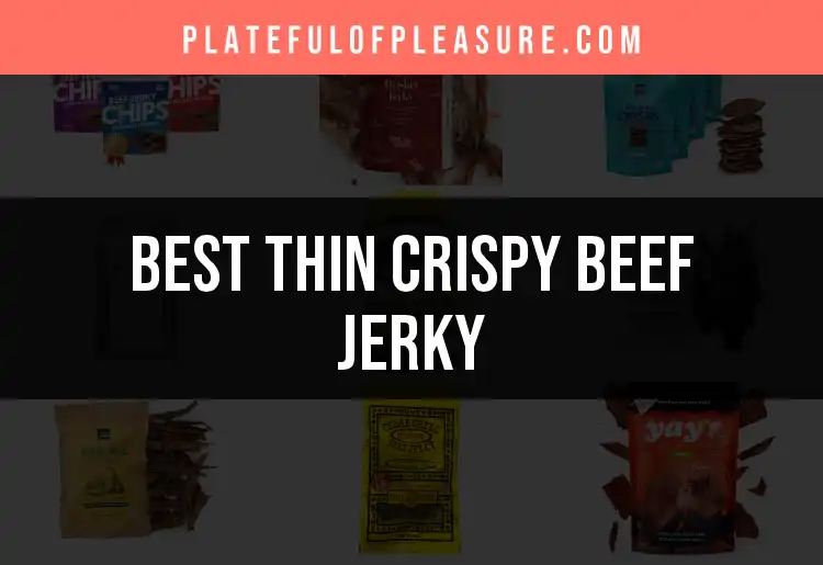14 Crunchy Thin Crispy Beef Jerky Picks